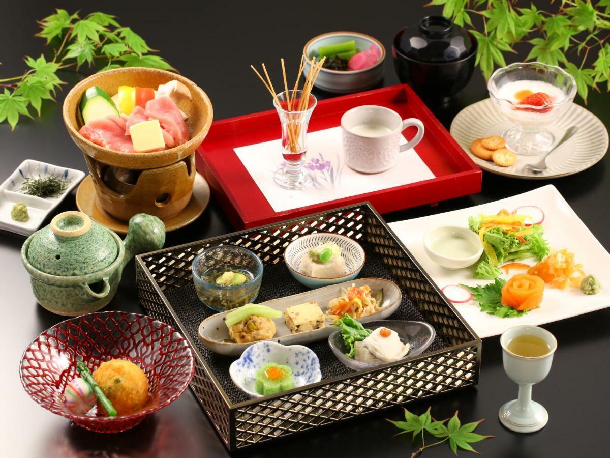 Besshoonsen Nanjyo Ryokan Ueda Bagian luar foto